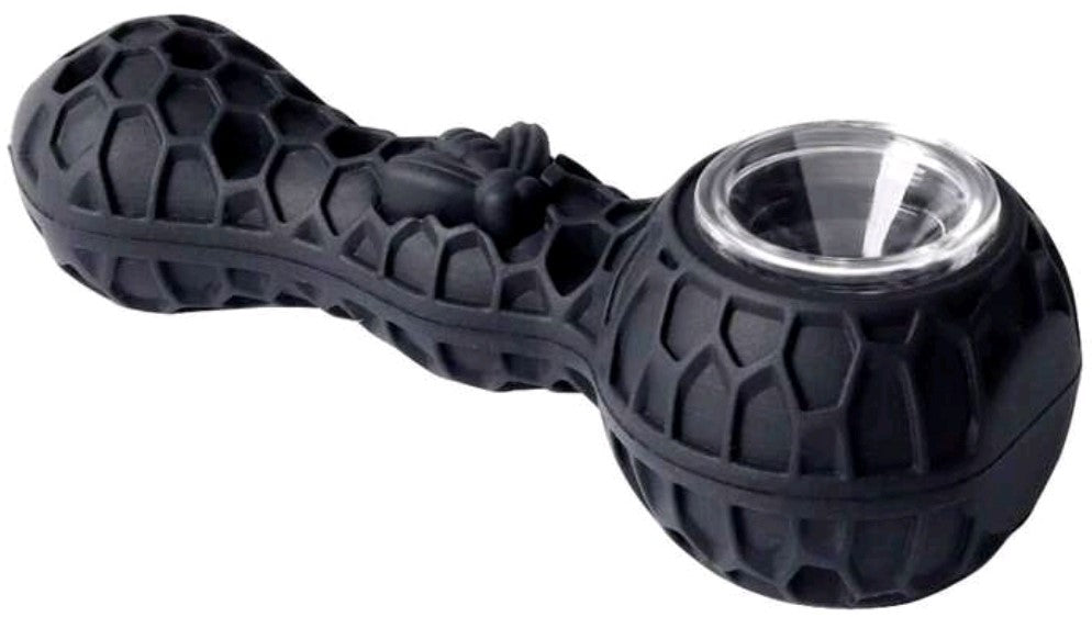 Black Honey Comb Pipe