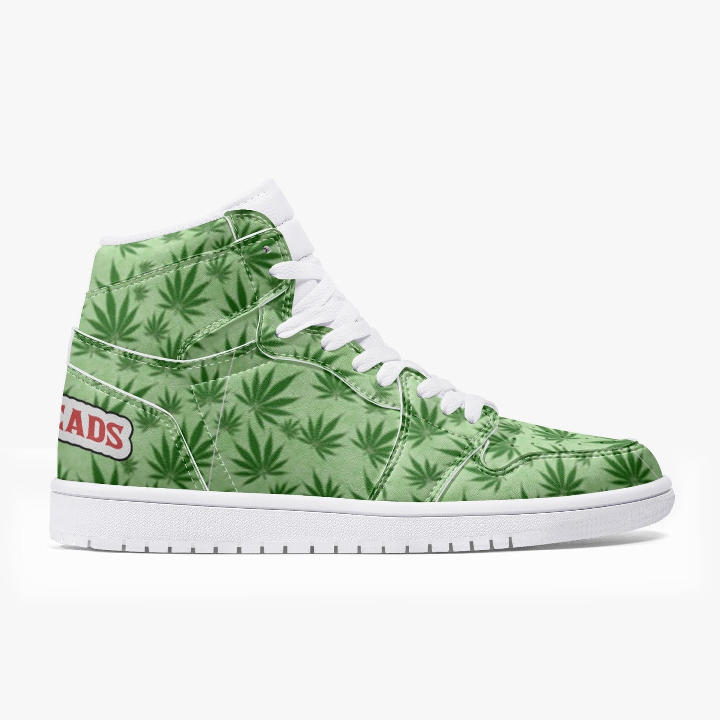 Air Fourdan High-Top Leather Sneakers
