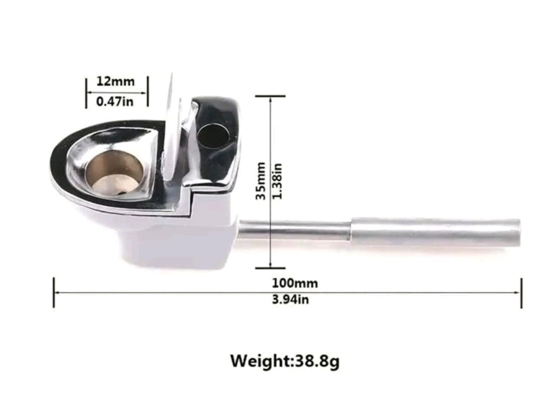 Toilet Shaped Pipe