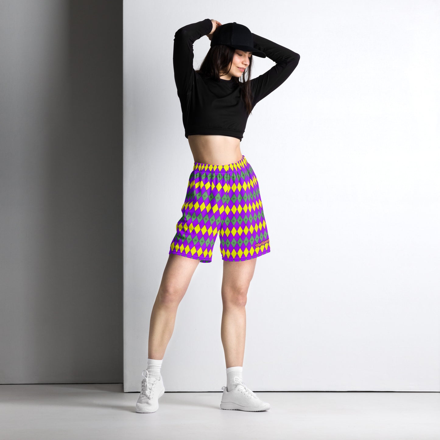 Mardi Gras Unisex mesh shorts