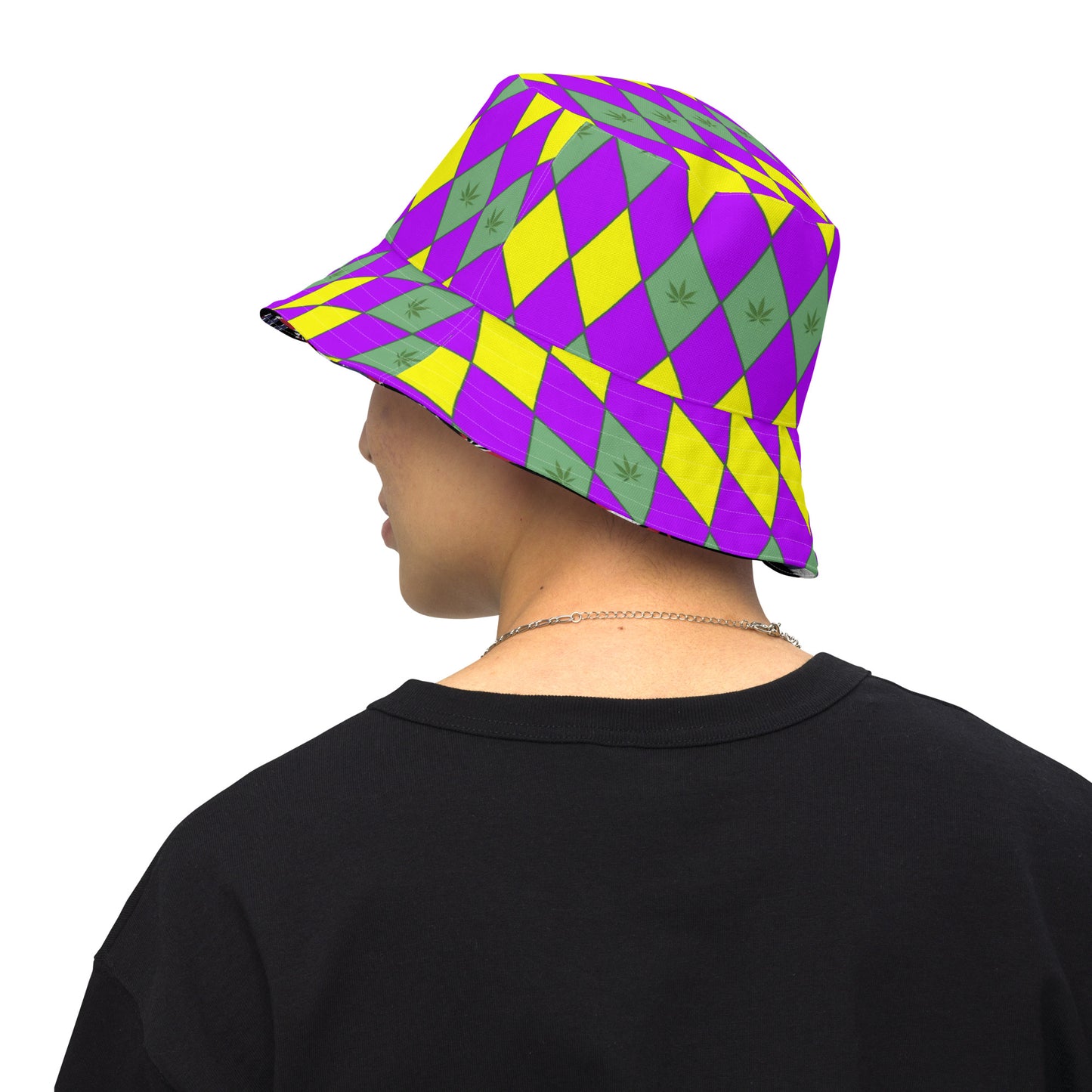 Mardi Gras bucket hat