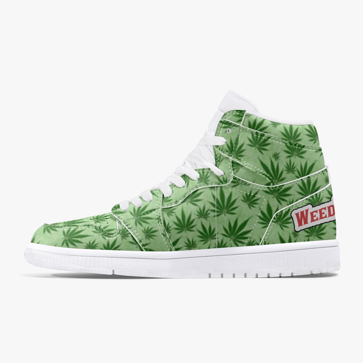 Air Fourdan High-Top Leather Sneakers