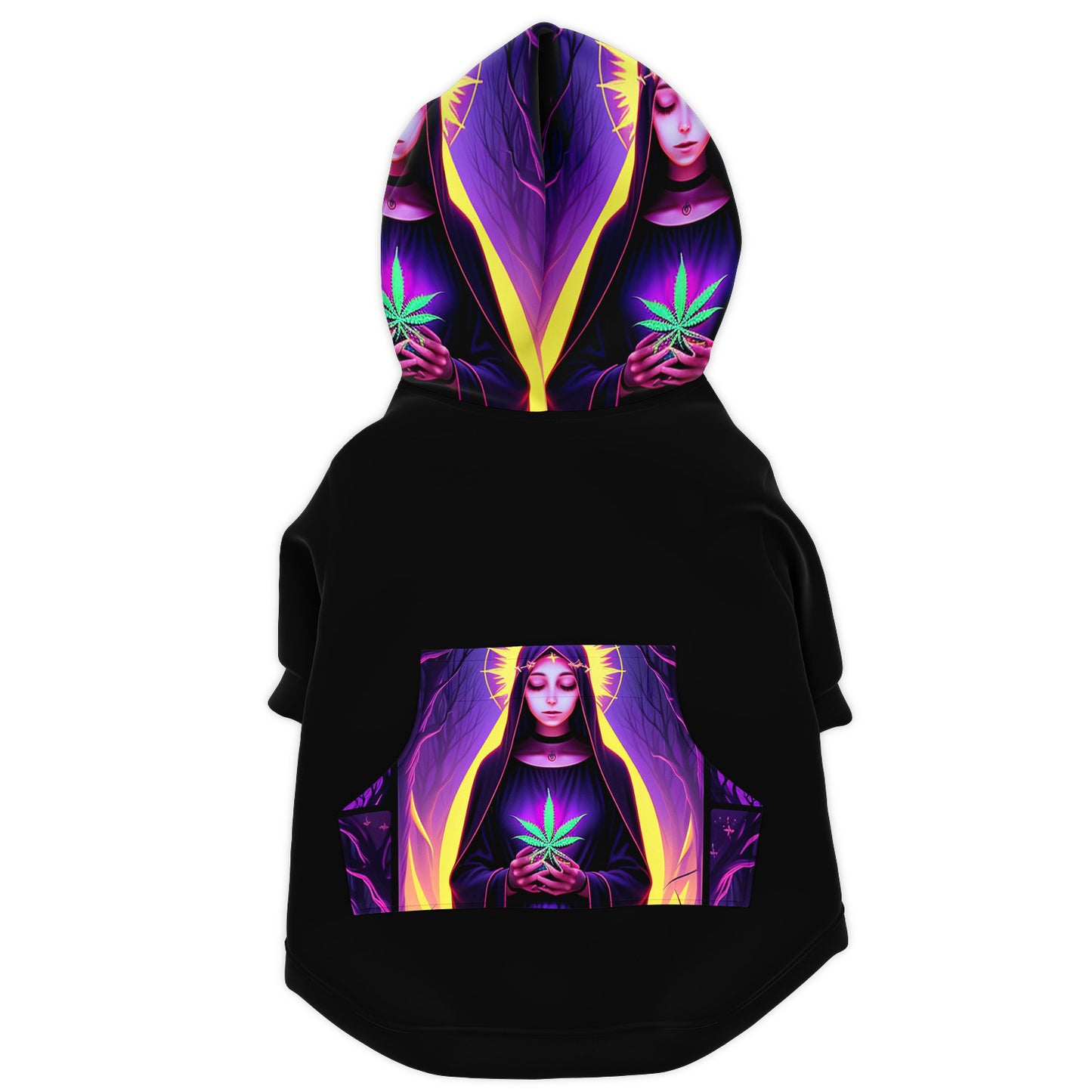 MARYjuana Dog Zip-Up Hoodie