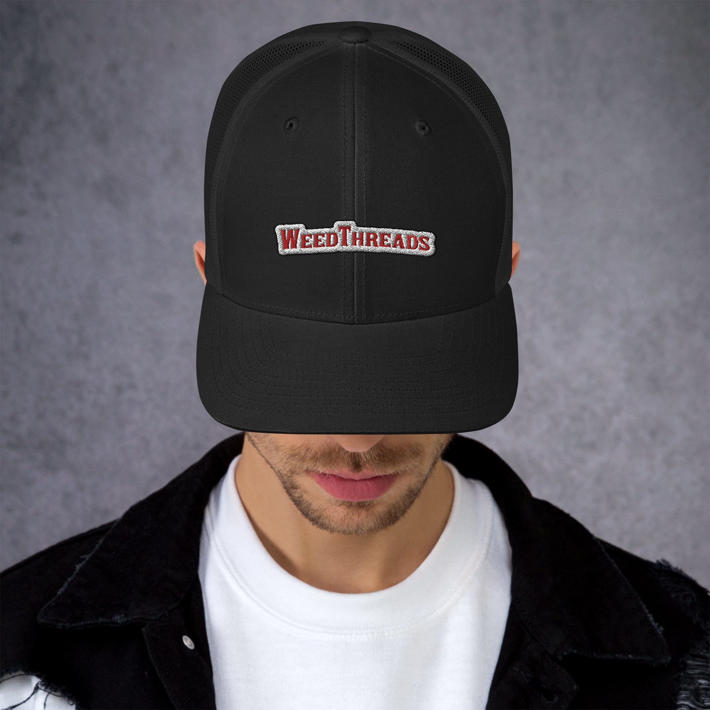 Weed Threads Trucker Cap