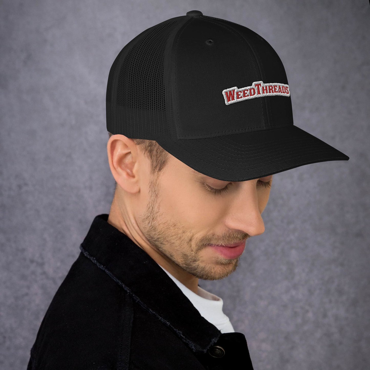 Weed Threads Trucker Cap