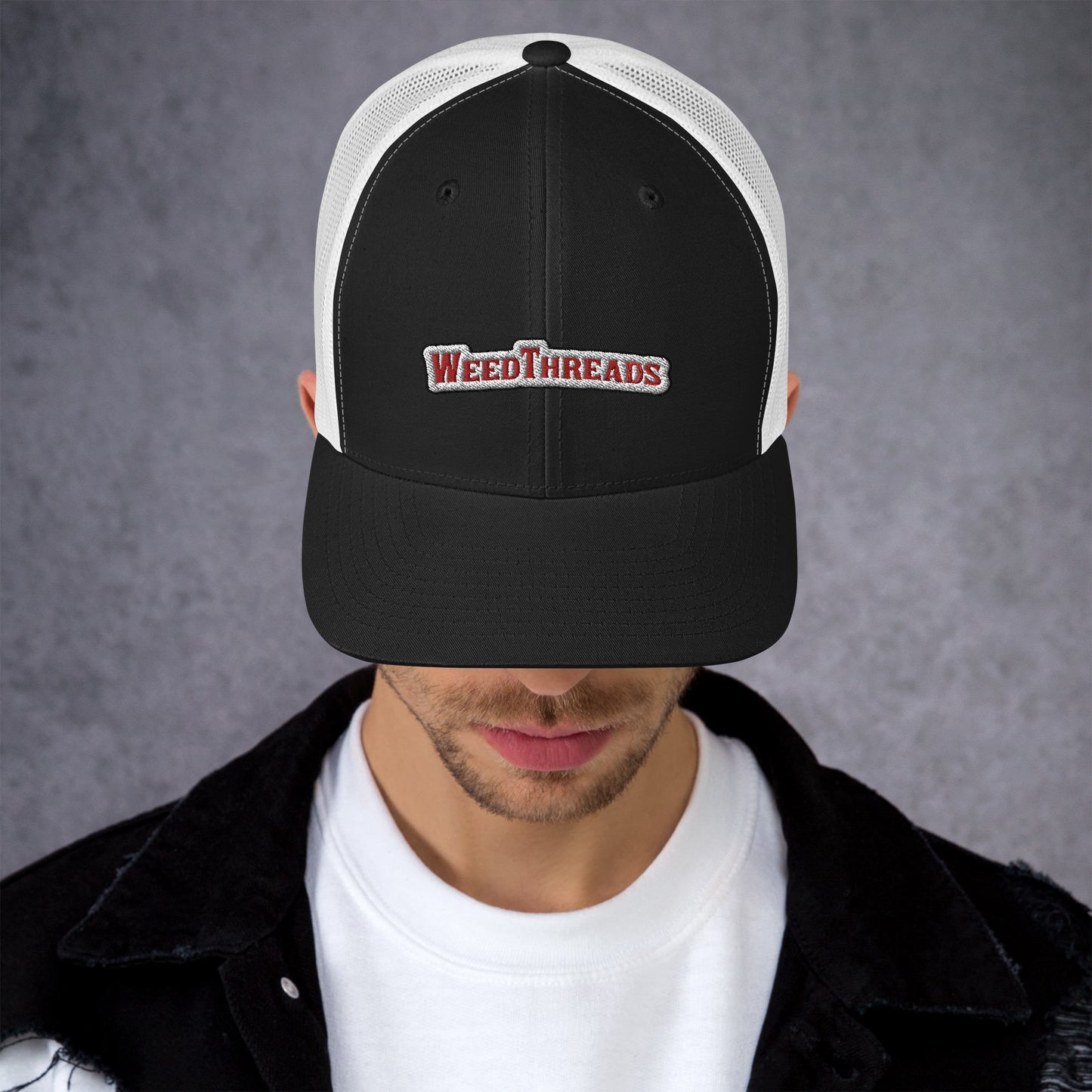 Weed Threads Trucker Cap