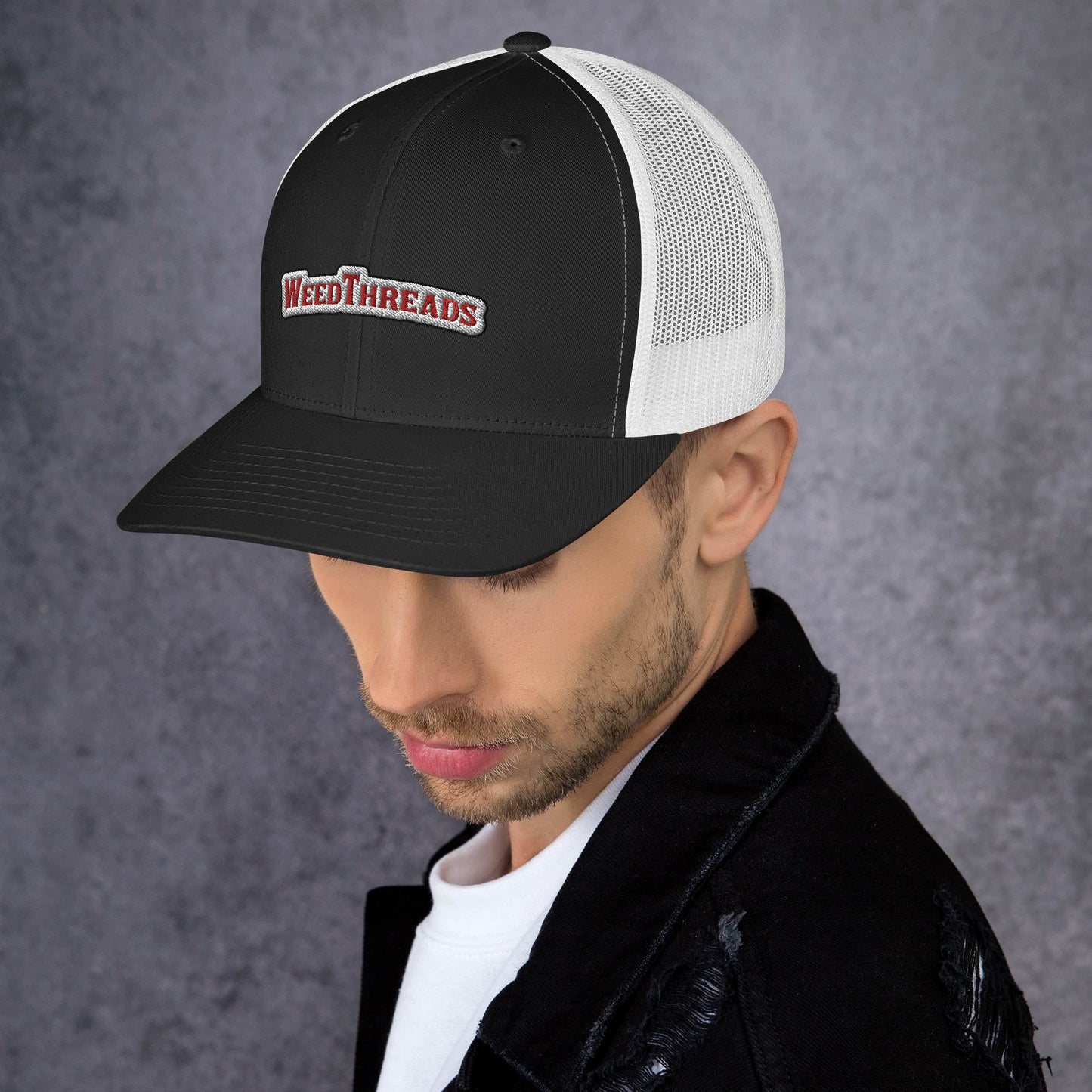 Weed Threads Trucker Cap