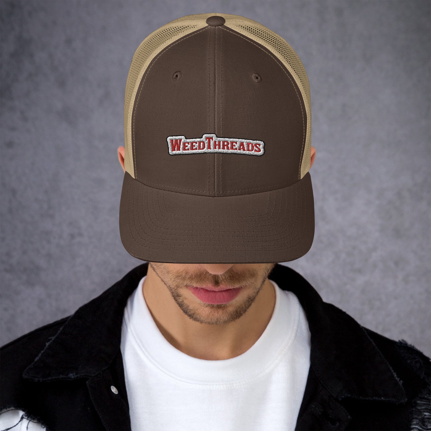 Weed Threads Trucker Cap