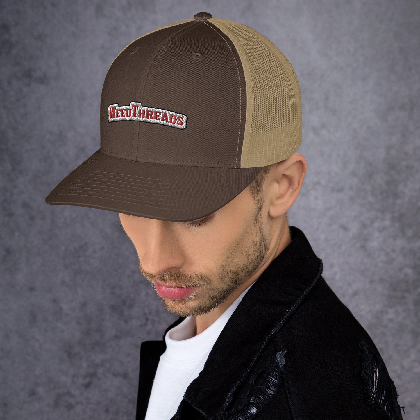 Weed Threads Trucker Cap