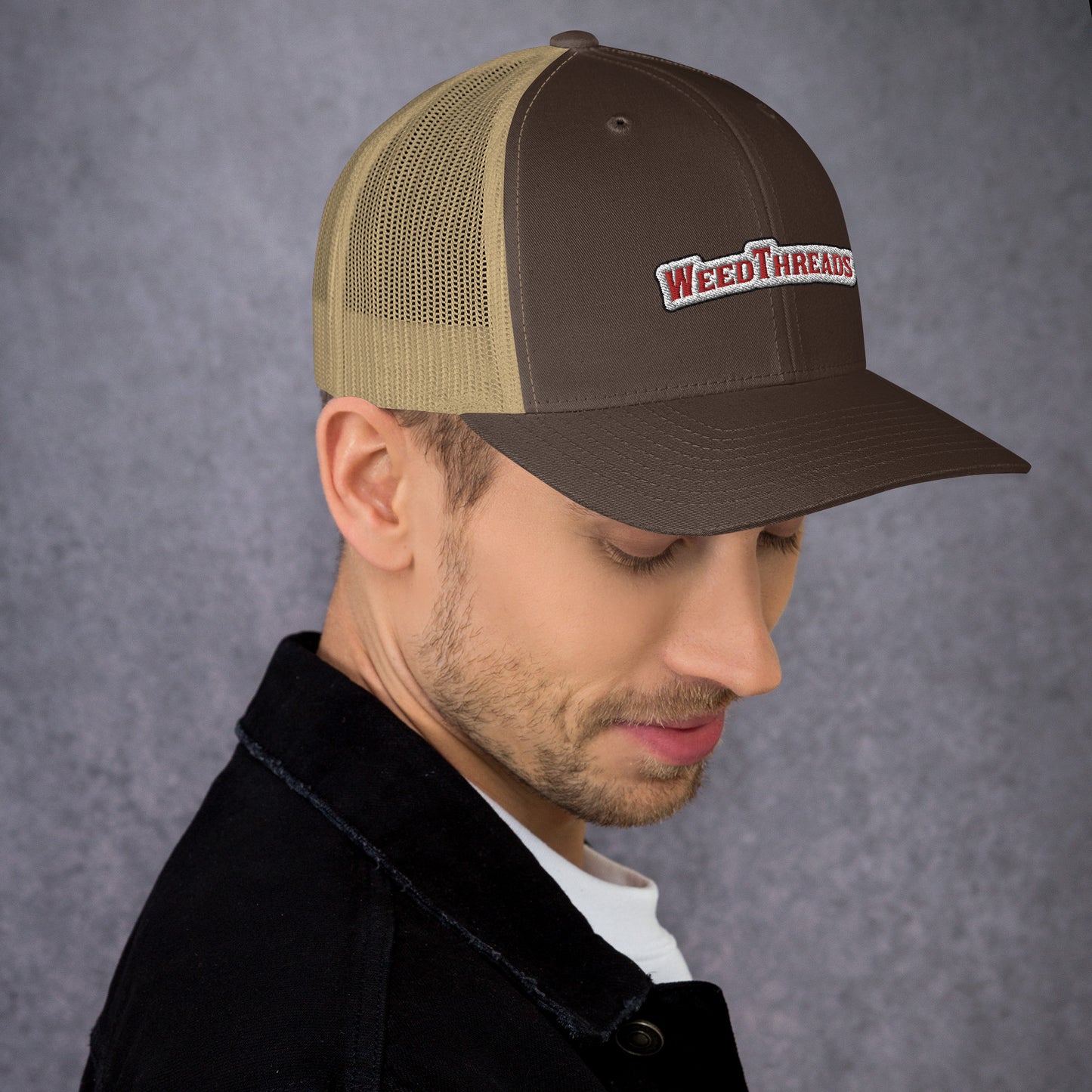 Weed Threads Trucker Cap