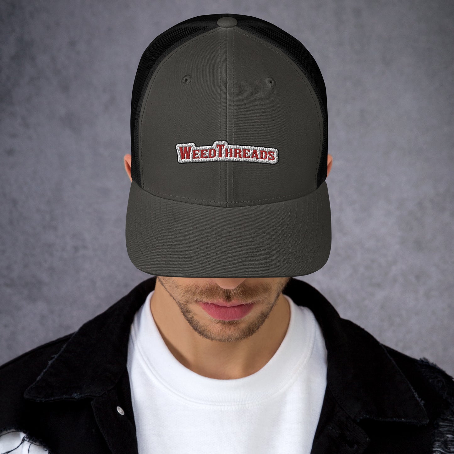 Weed Threads Trucker Cap