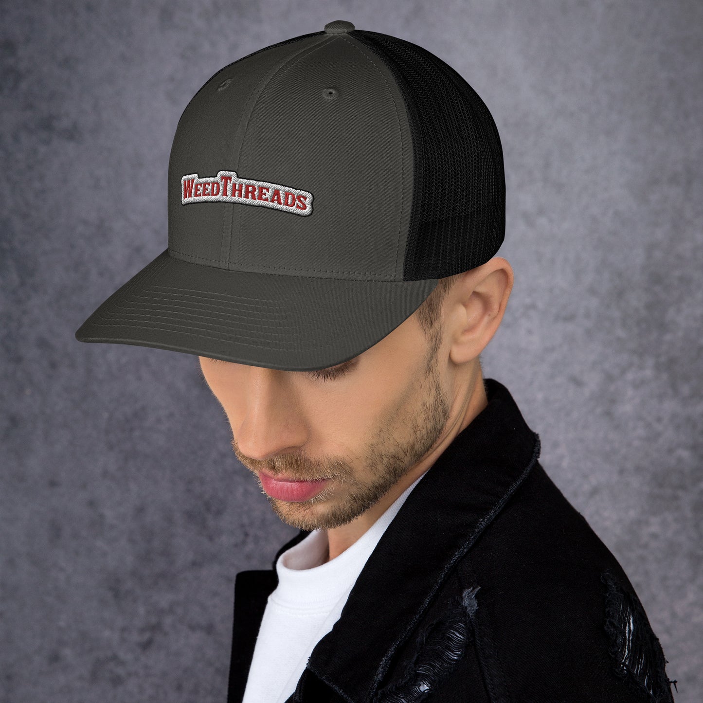 Weed Threads Trucker Cap