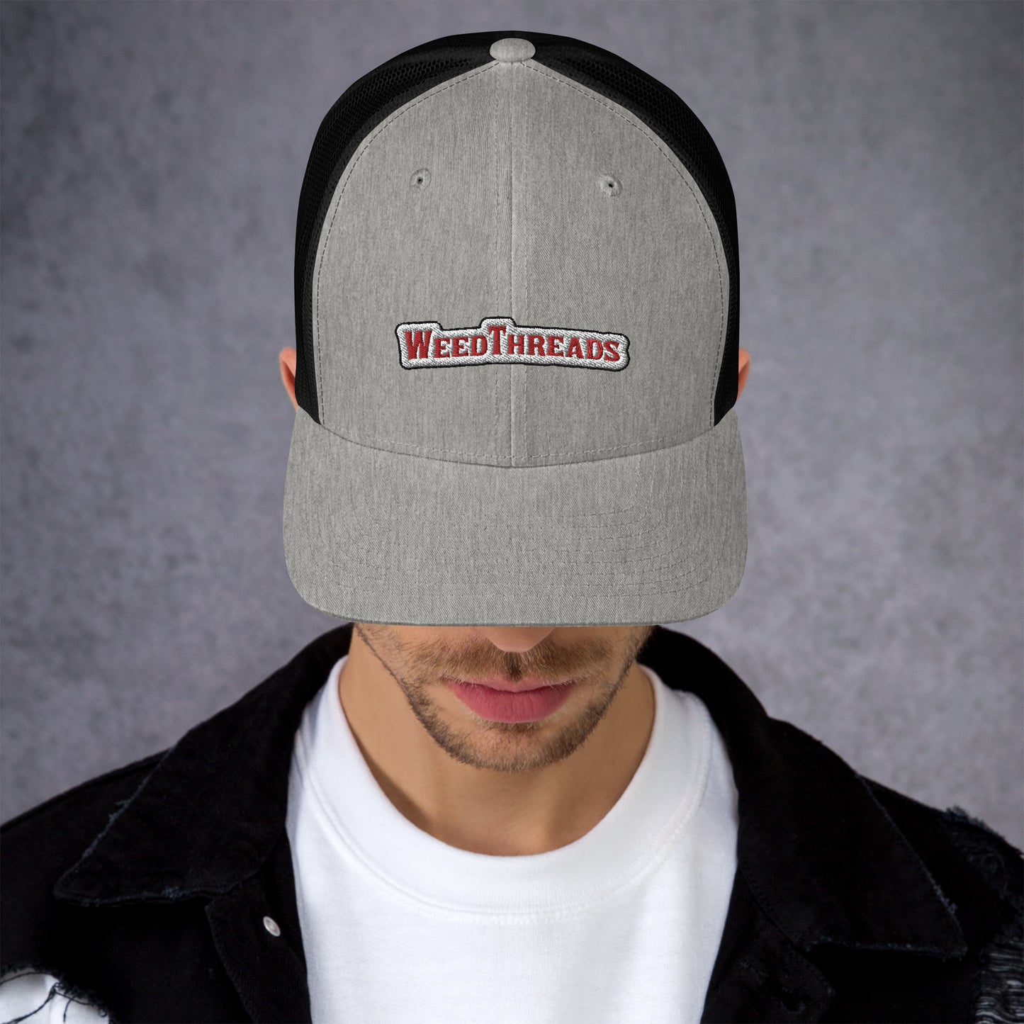 Weed Threads Trucker Cap