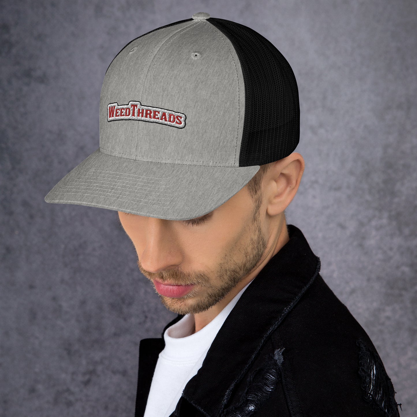 Weed Threads Trucker Cap