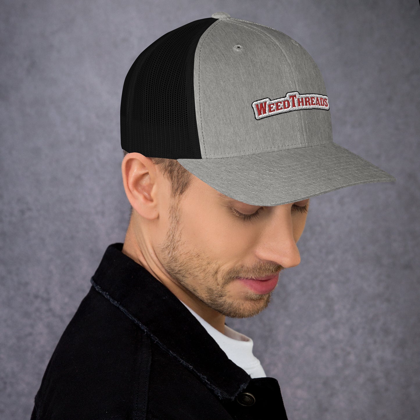 Weed Threads Trucker Cap