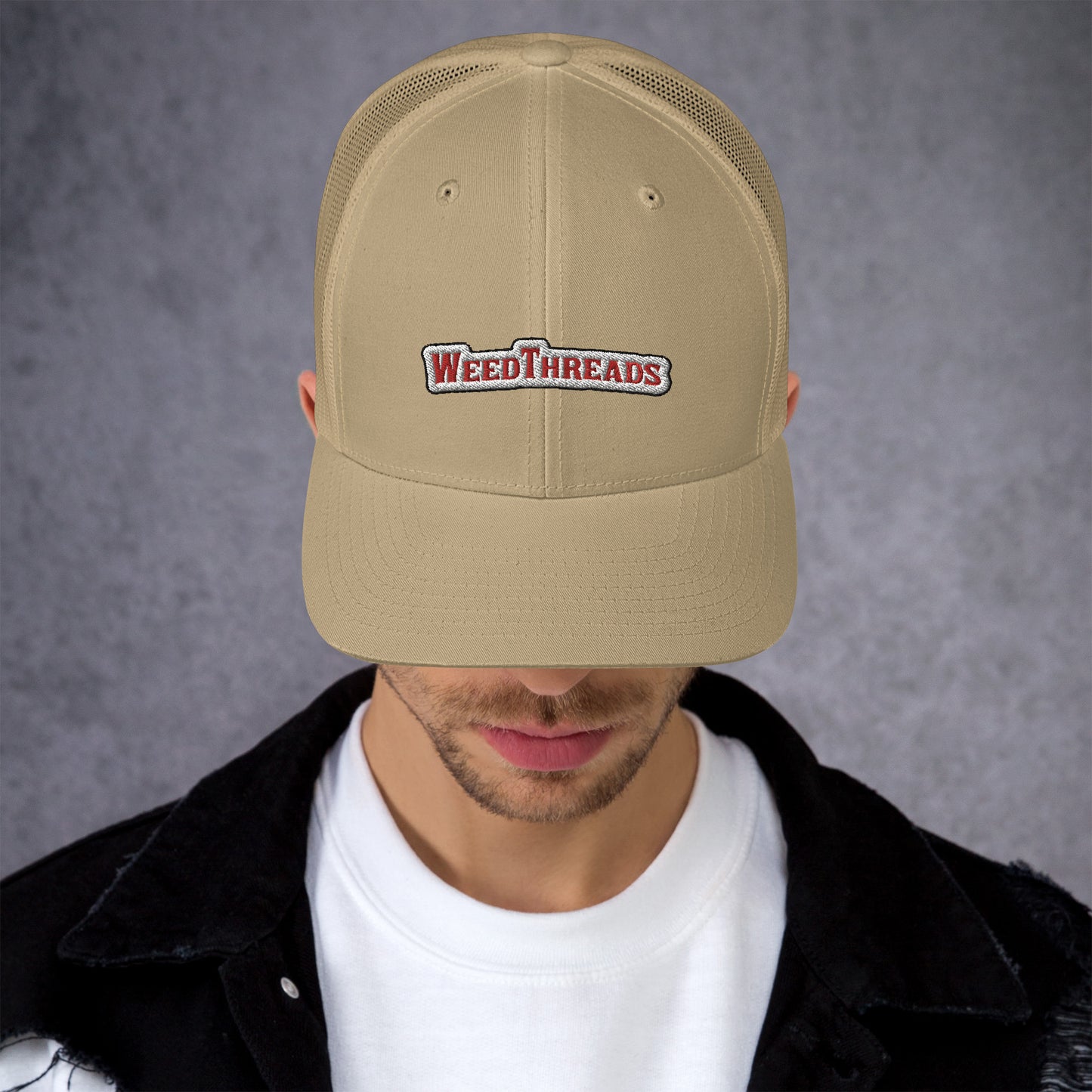 Weed Threads Trucker Cap