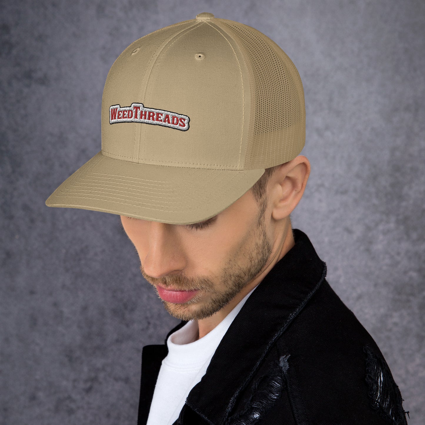 Weed Threads Trucker Cap