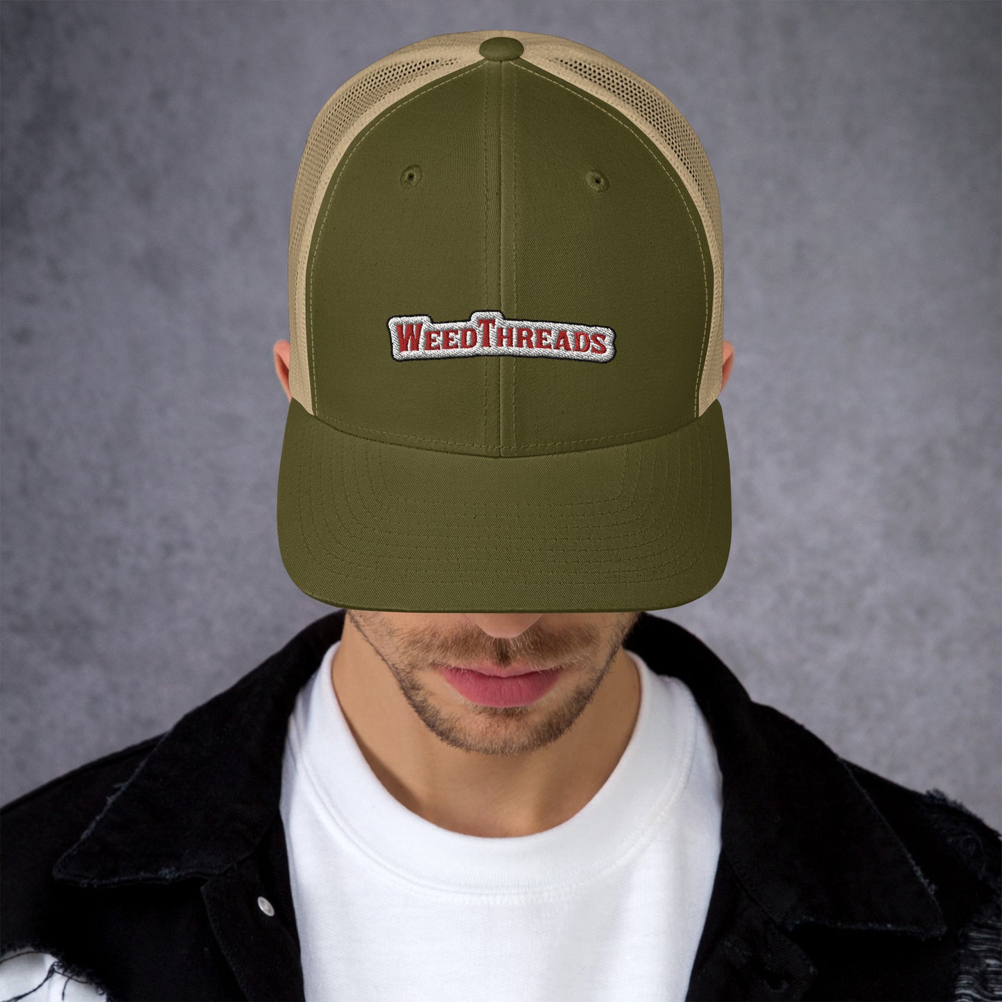 Weed Threads Trucker Cap