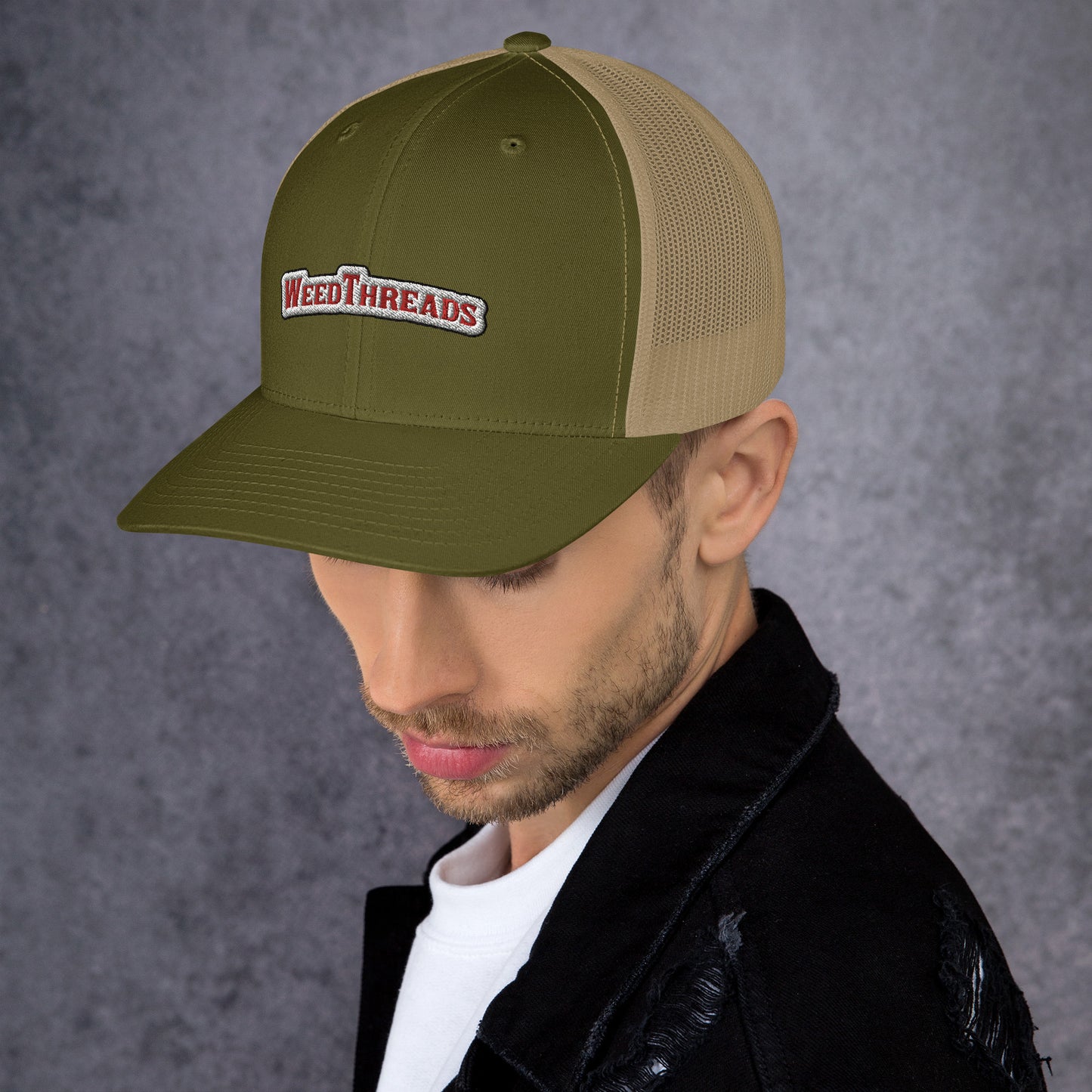 Weed Threads Trucker Cap