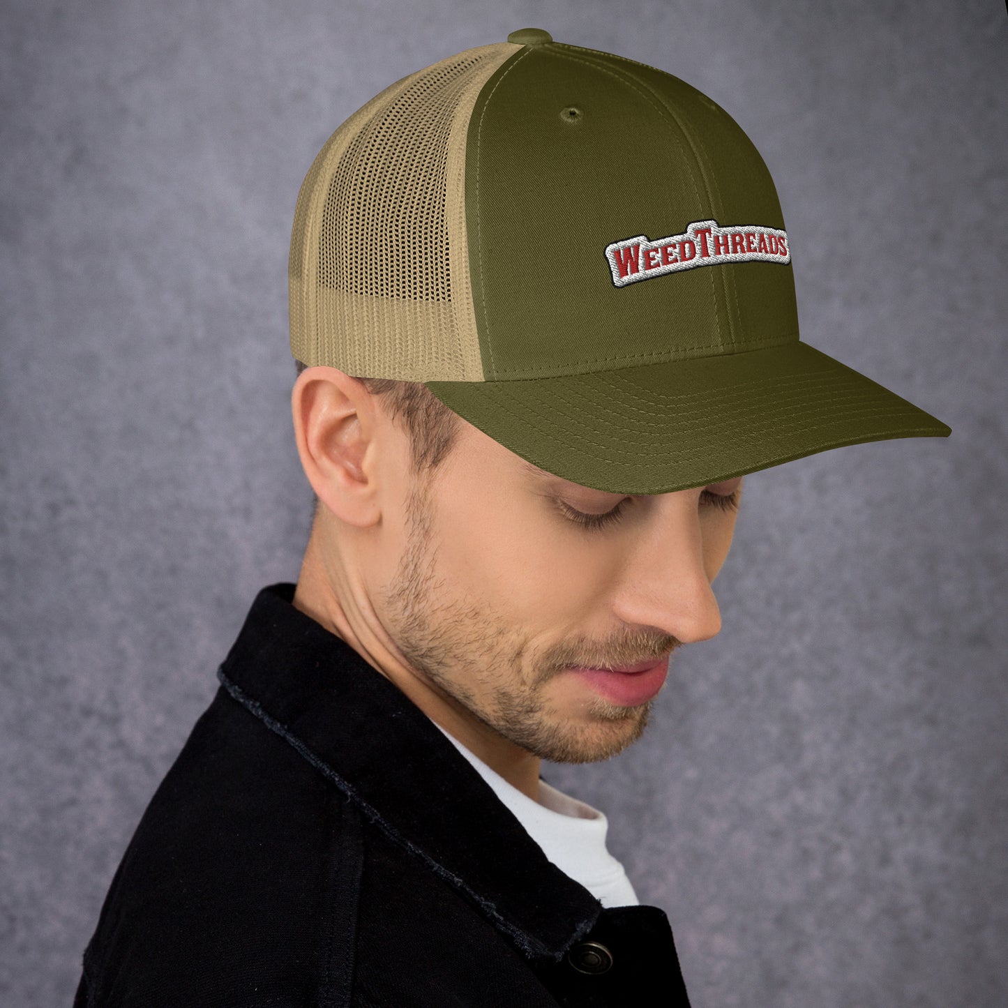 Weed Threads Trucker Cap