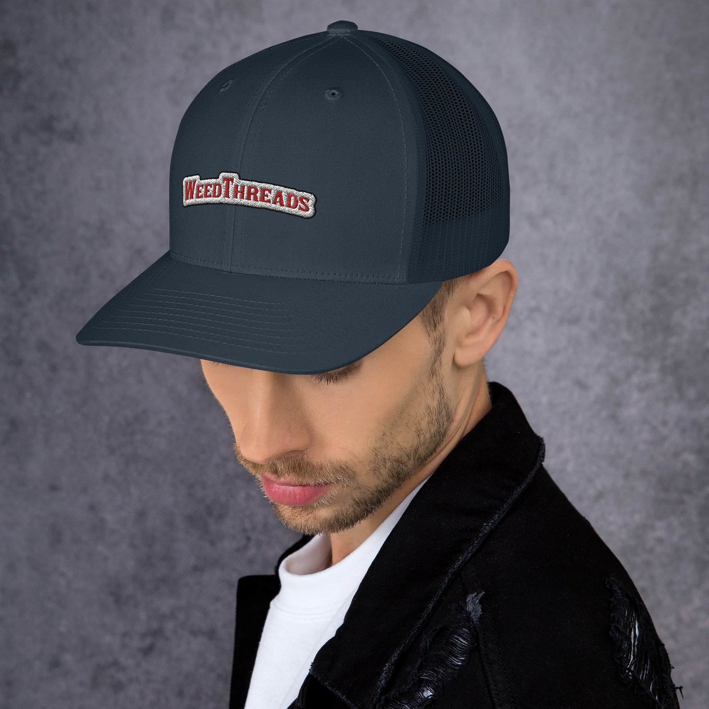 Weed Threads Trucker Cap