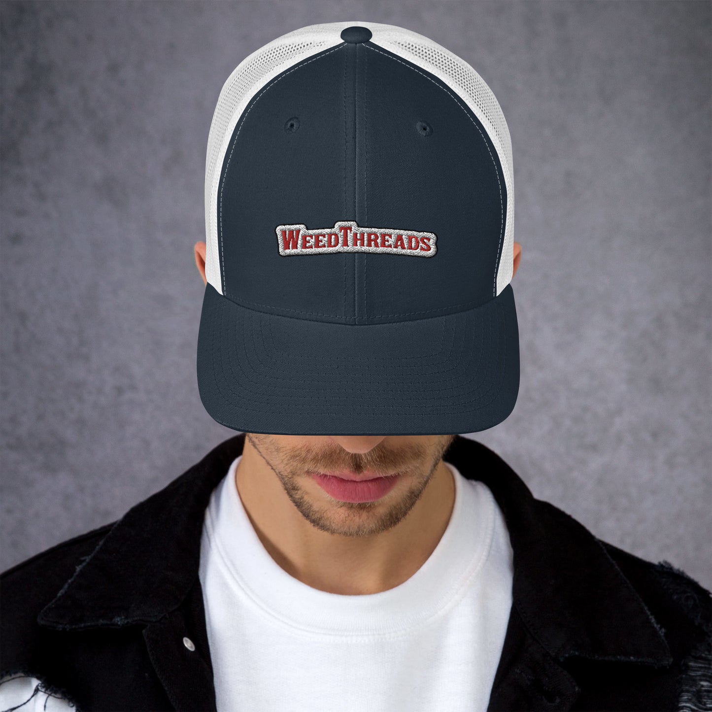 Weed Threads Trucker Cap