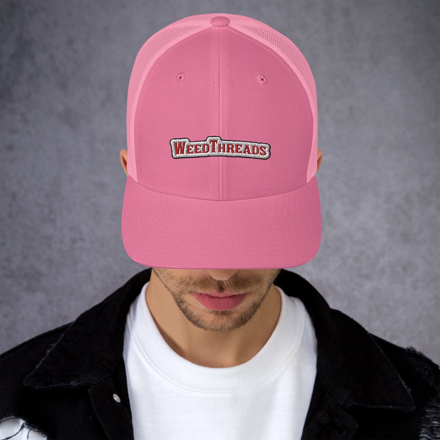 Weed Threads Trucker Cap