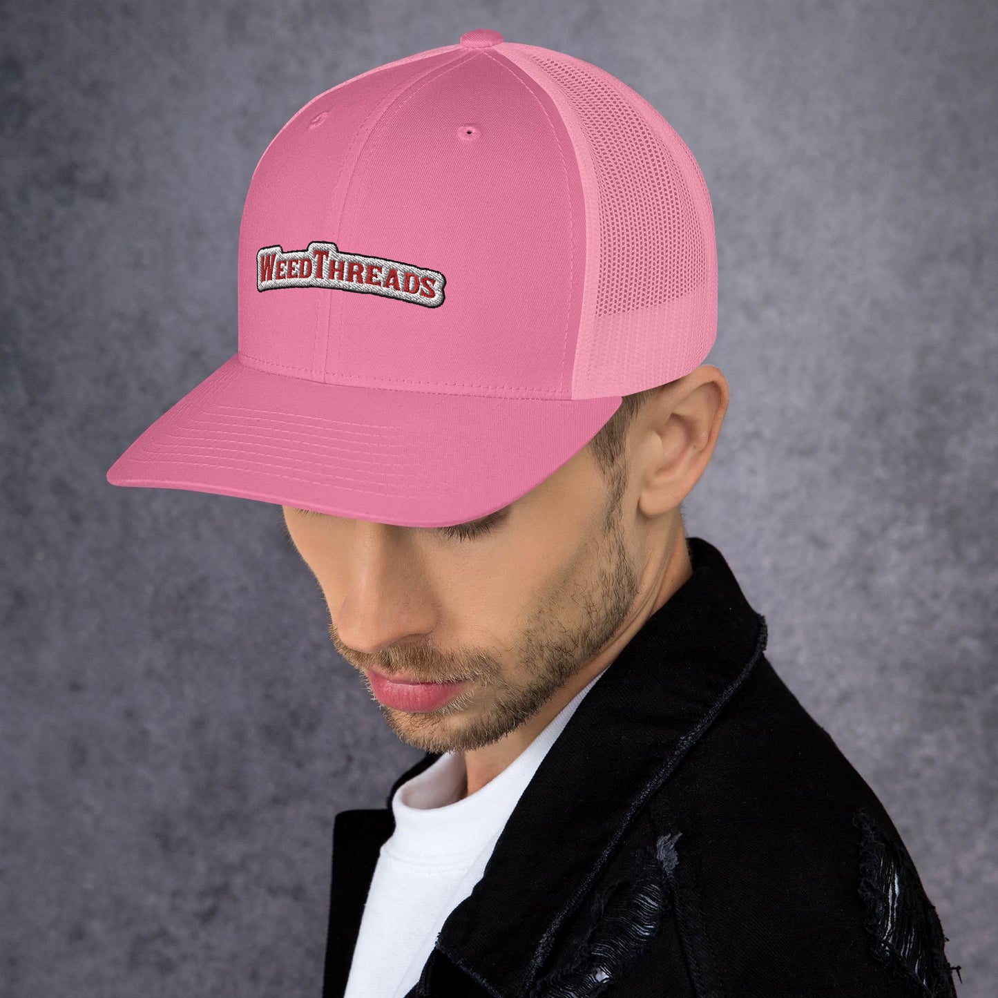 Weed Threads Trucker Cap