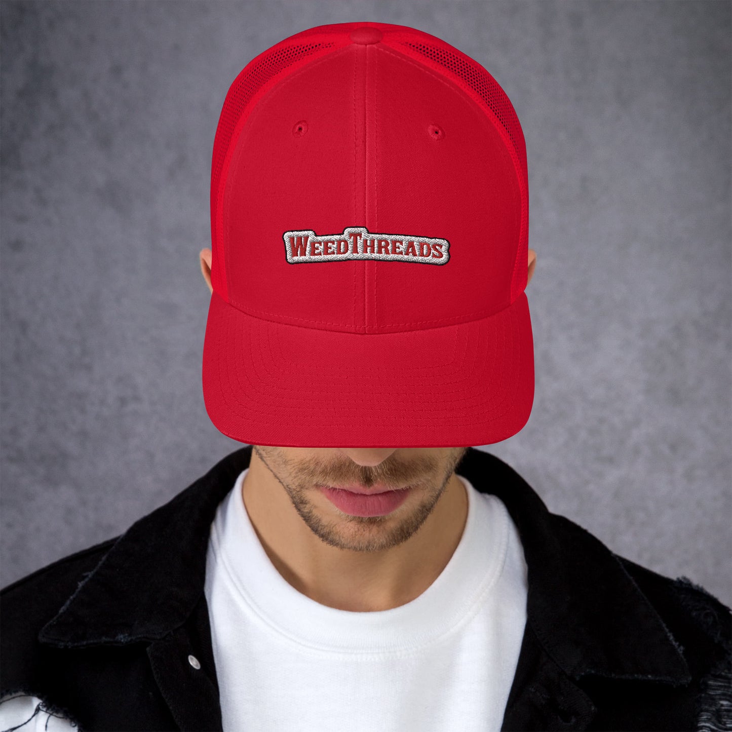 Weed Threads Trucker Cap