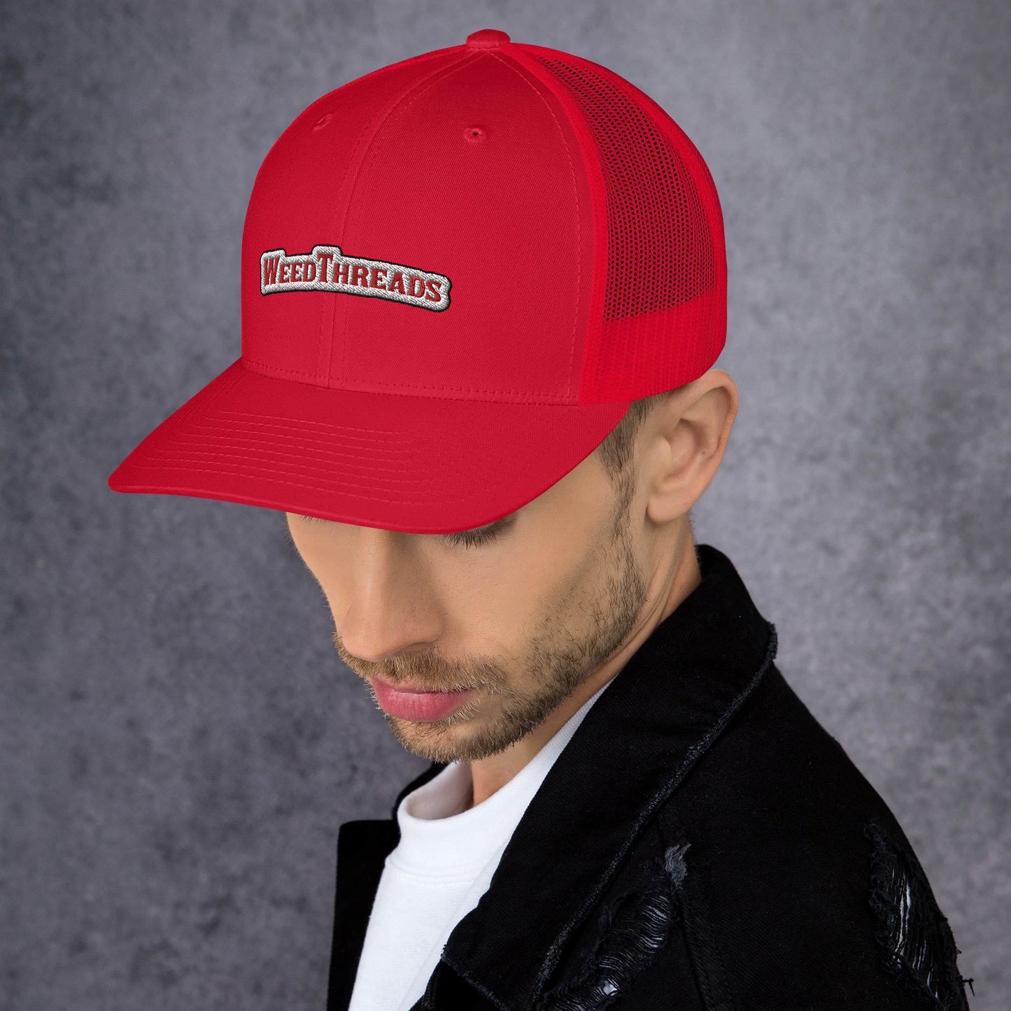 Weed Threads Trucker Cap