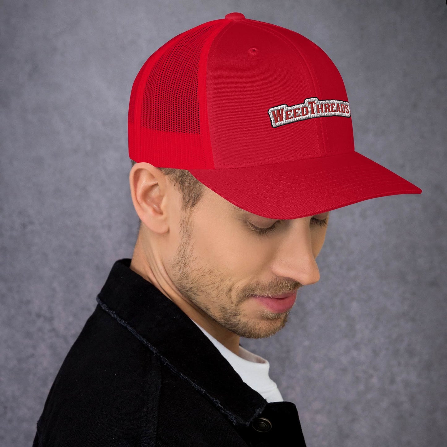 Weed Threads Trucker Cap