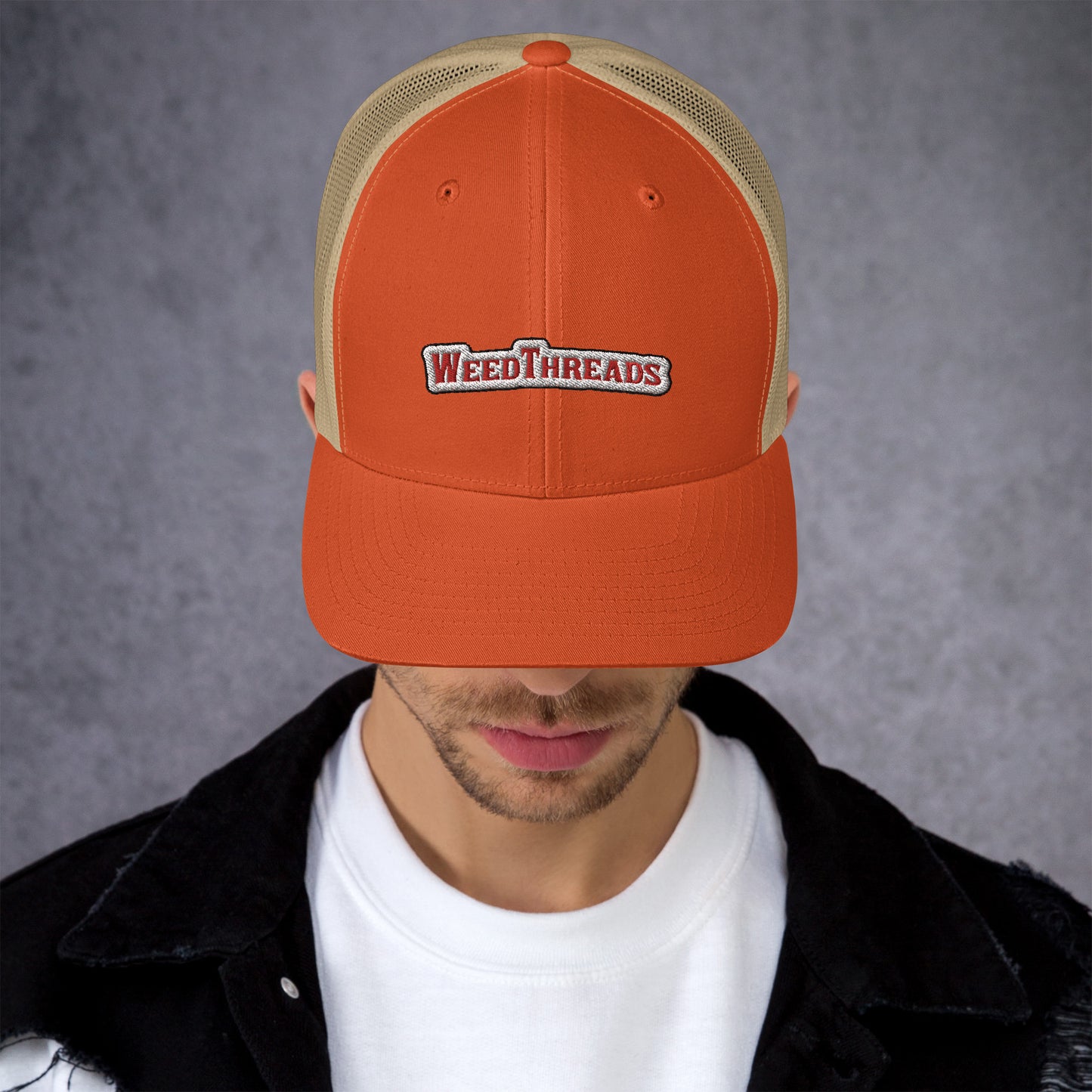 Weed Threads Trucker Cap