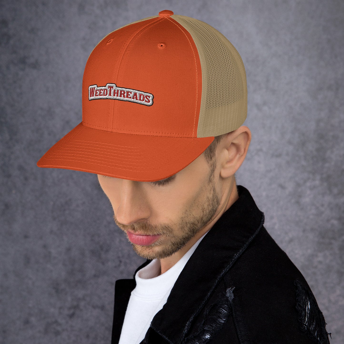 Weed Threads Trucker Cap