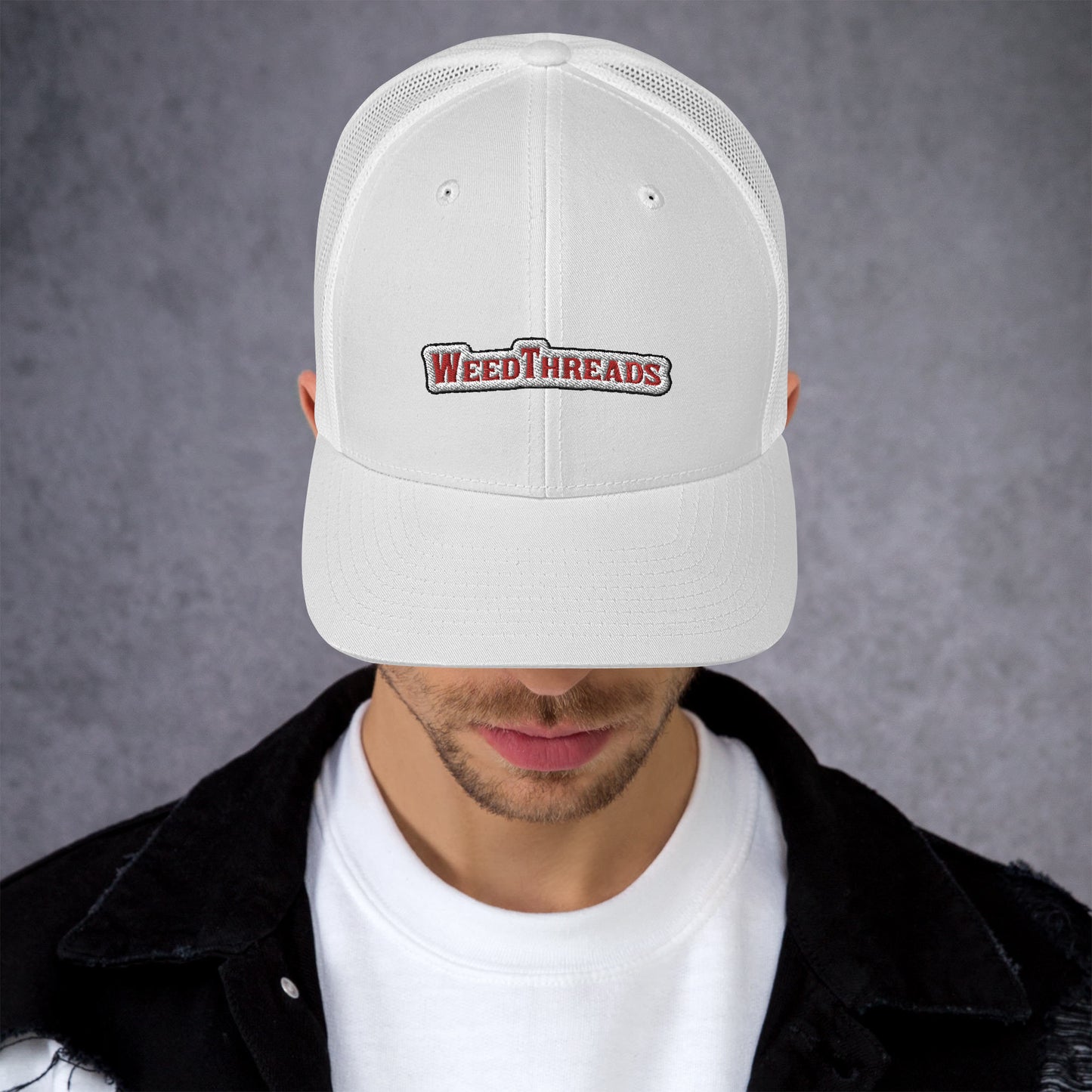 Weed Threads Trucker Cap