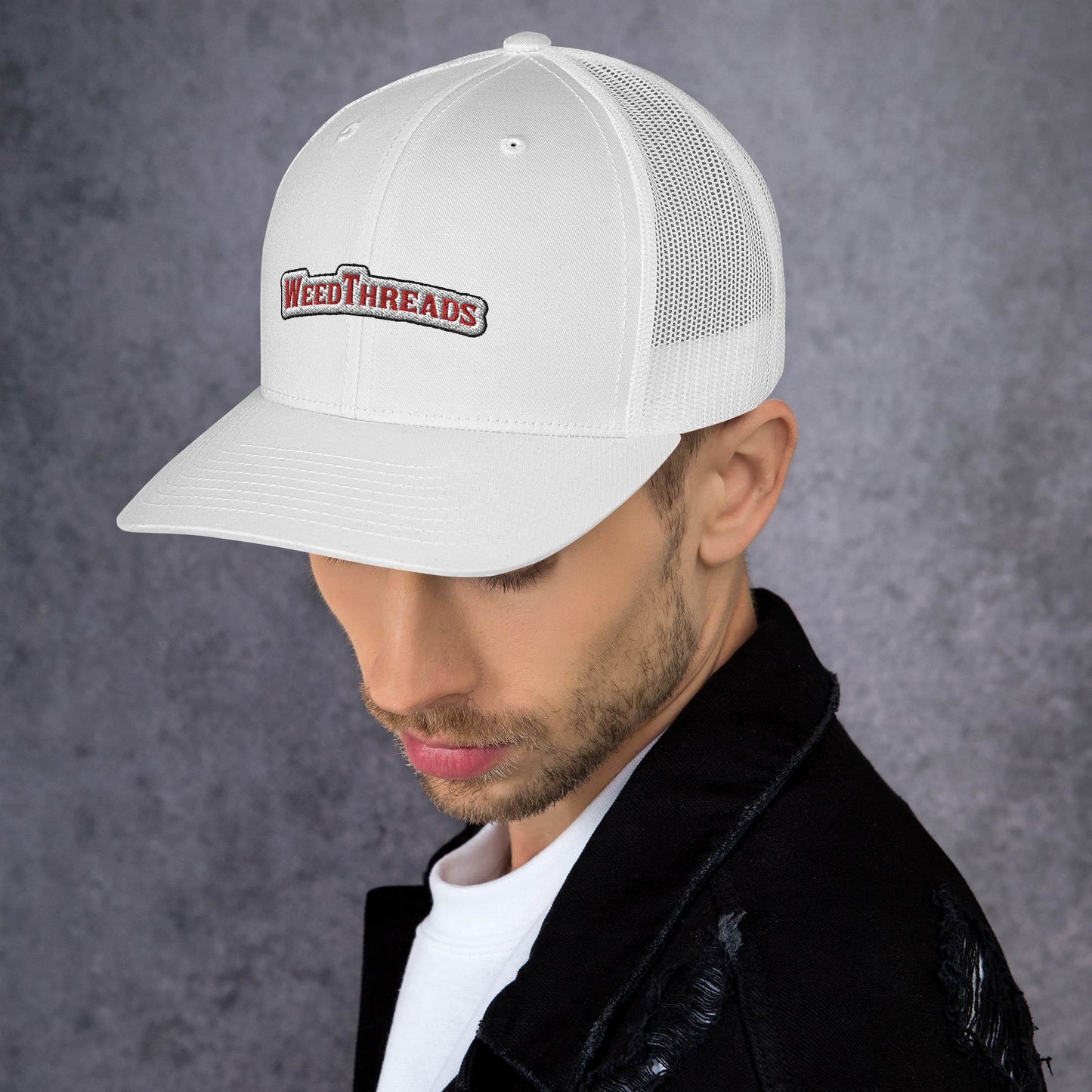 Weed Threads Trucker Cap