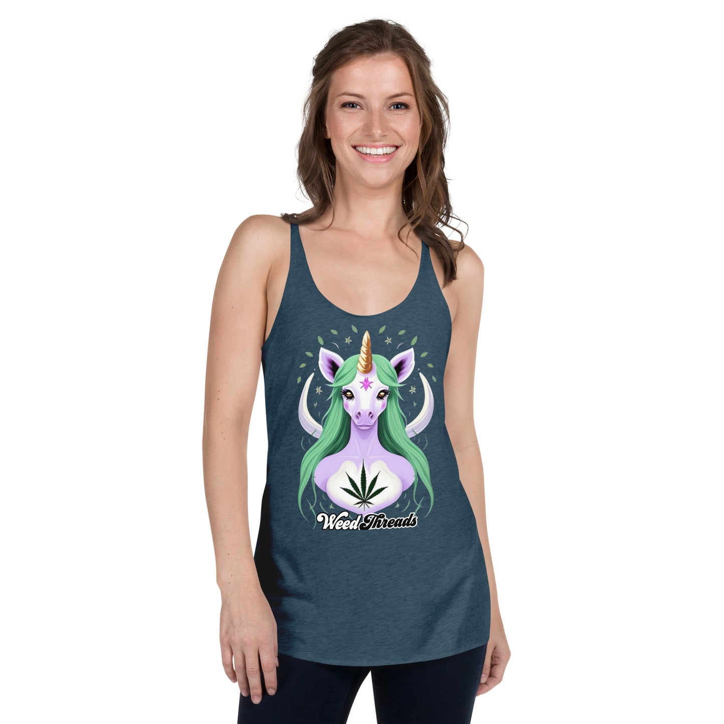 Women's Unicorn Racerback Tank