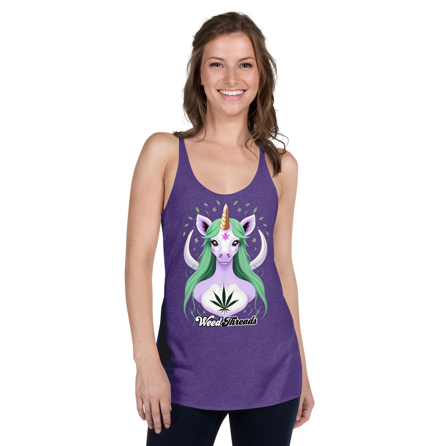 Women's Unicorn Racerback Tank