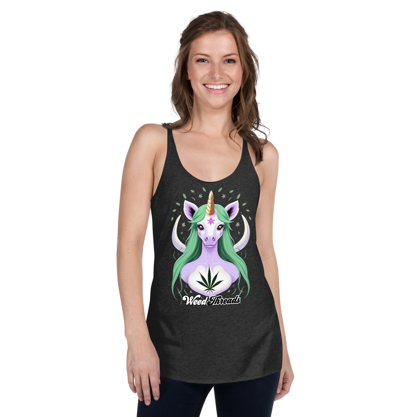 Women's Unicorn Racerback Tank