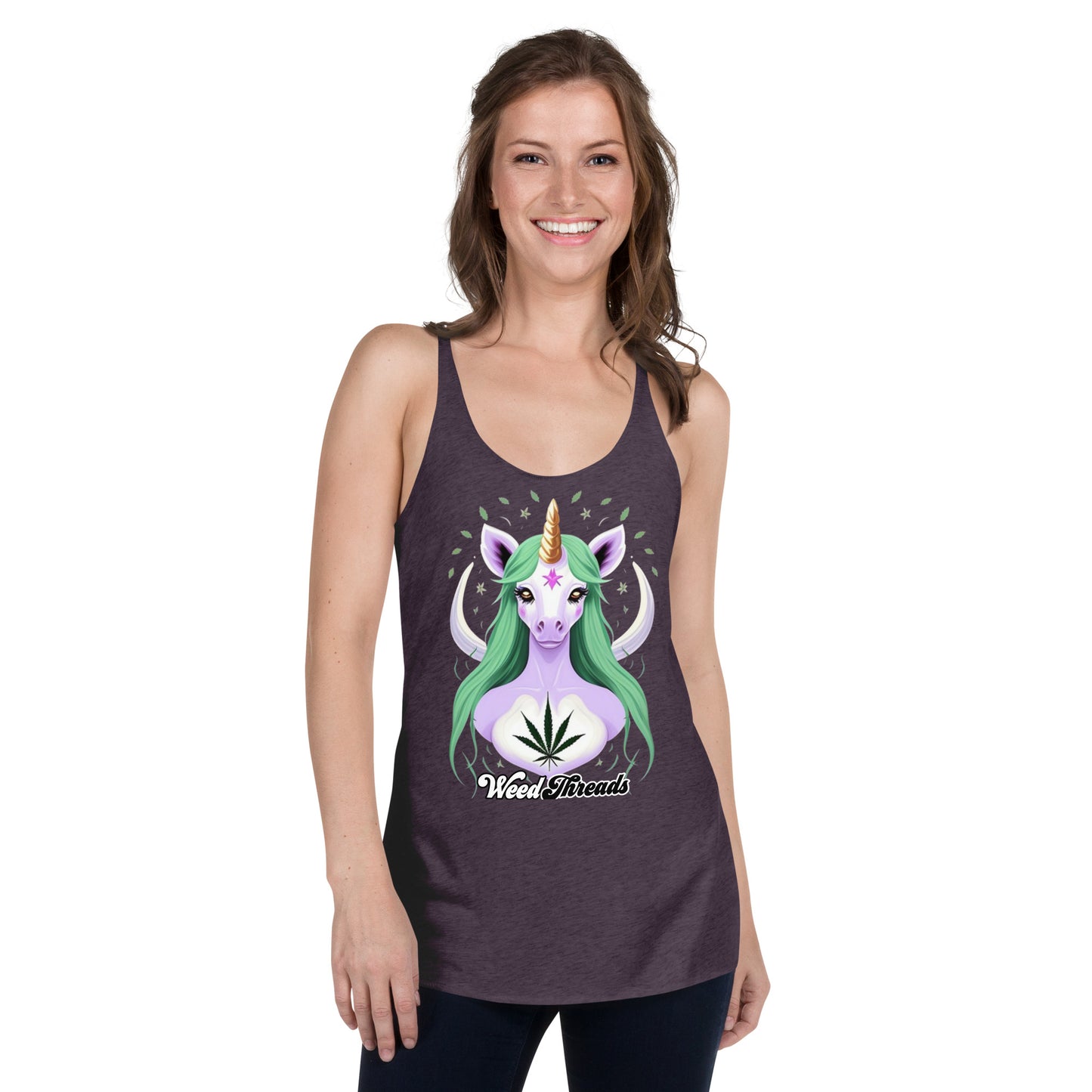Women's Unicorn Racerback Tank