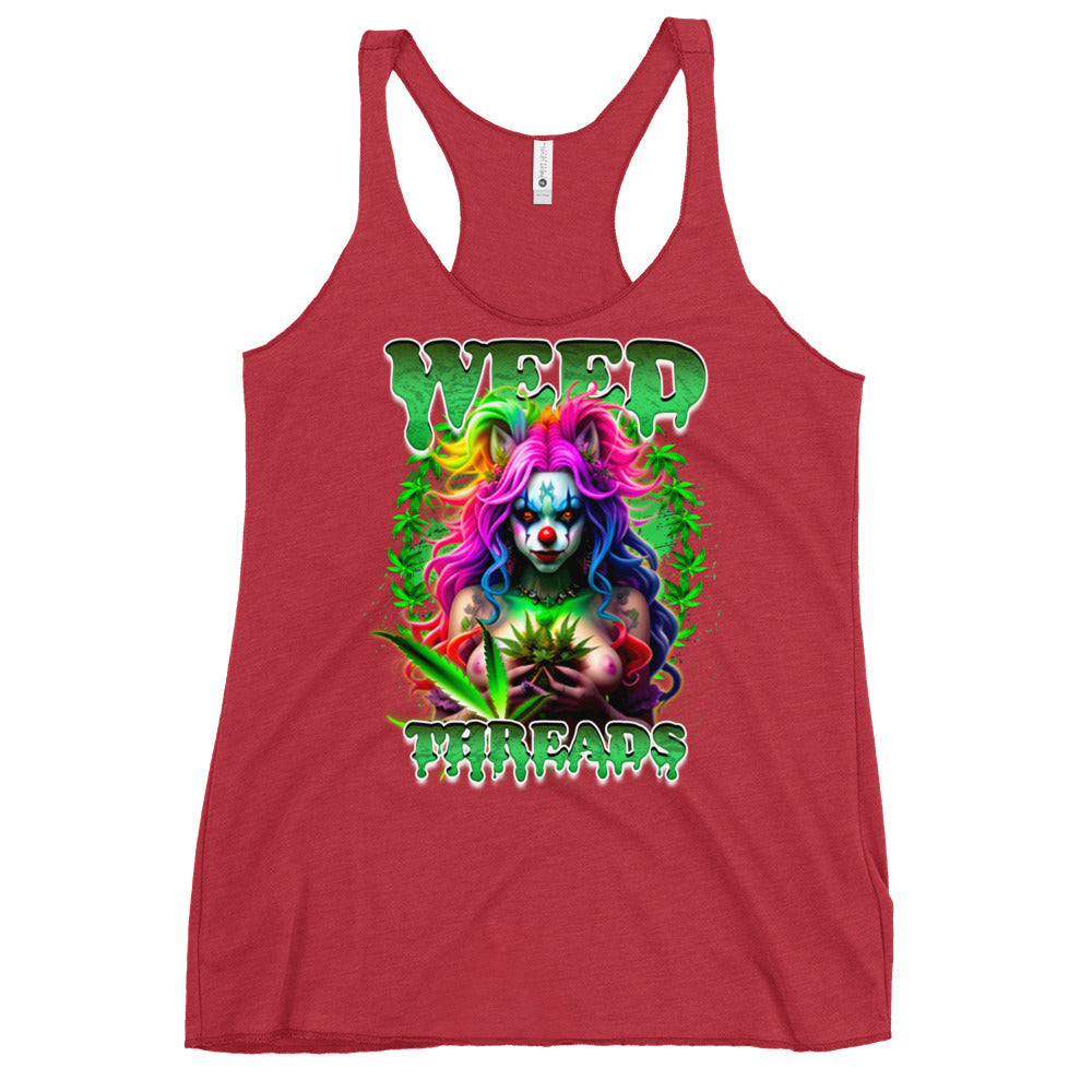 Sativa the Clown Racerback Tank