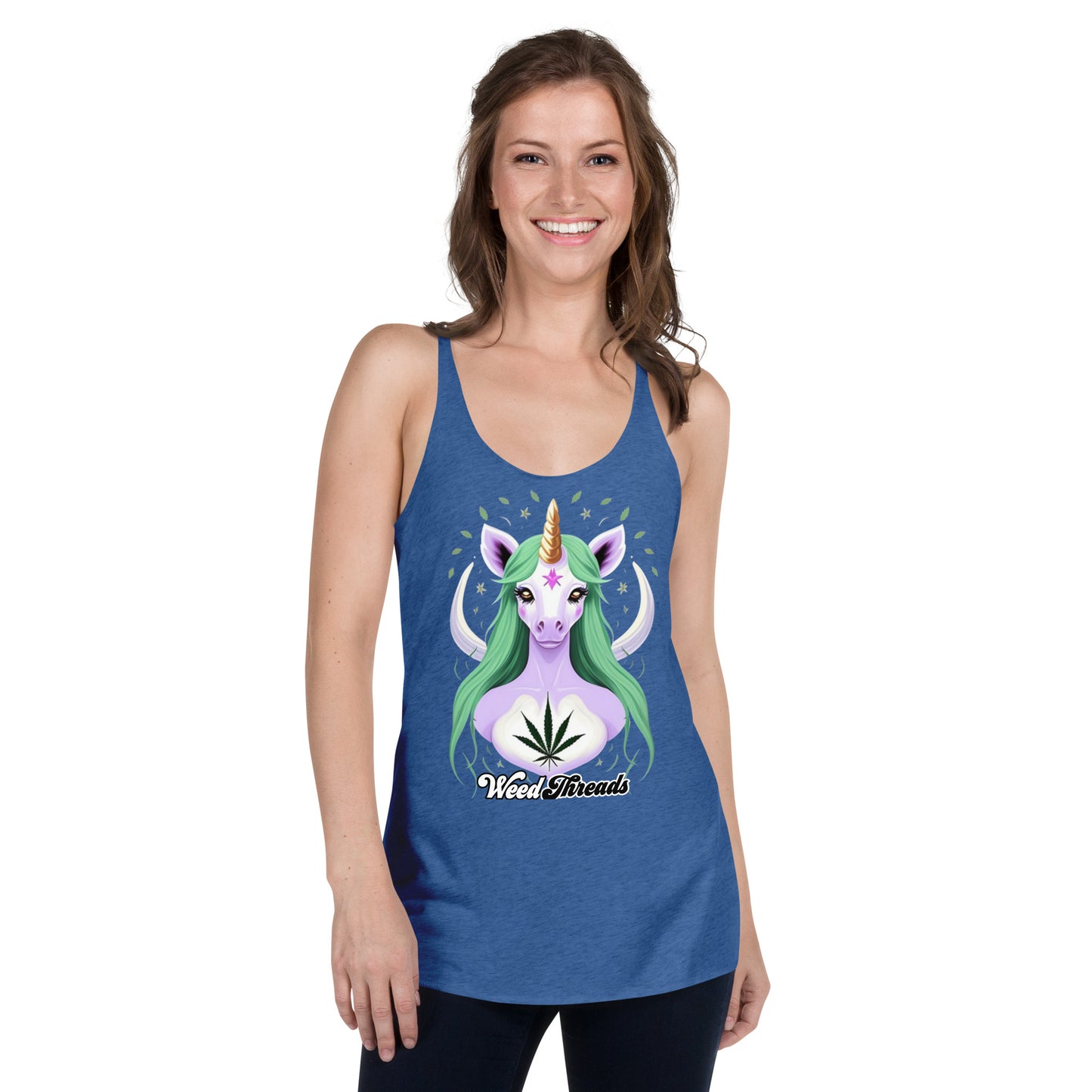 Women's Unicorn Racerback Tank