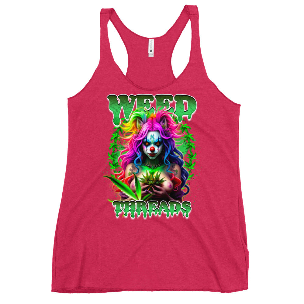 Sativa the Clown Racerback Tank