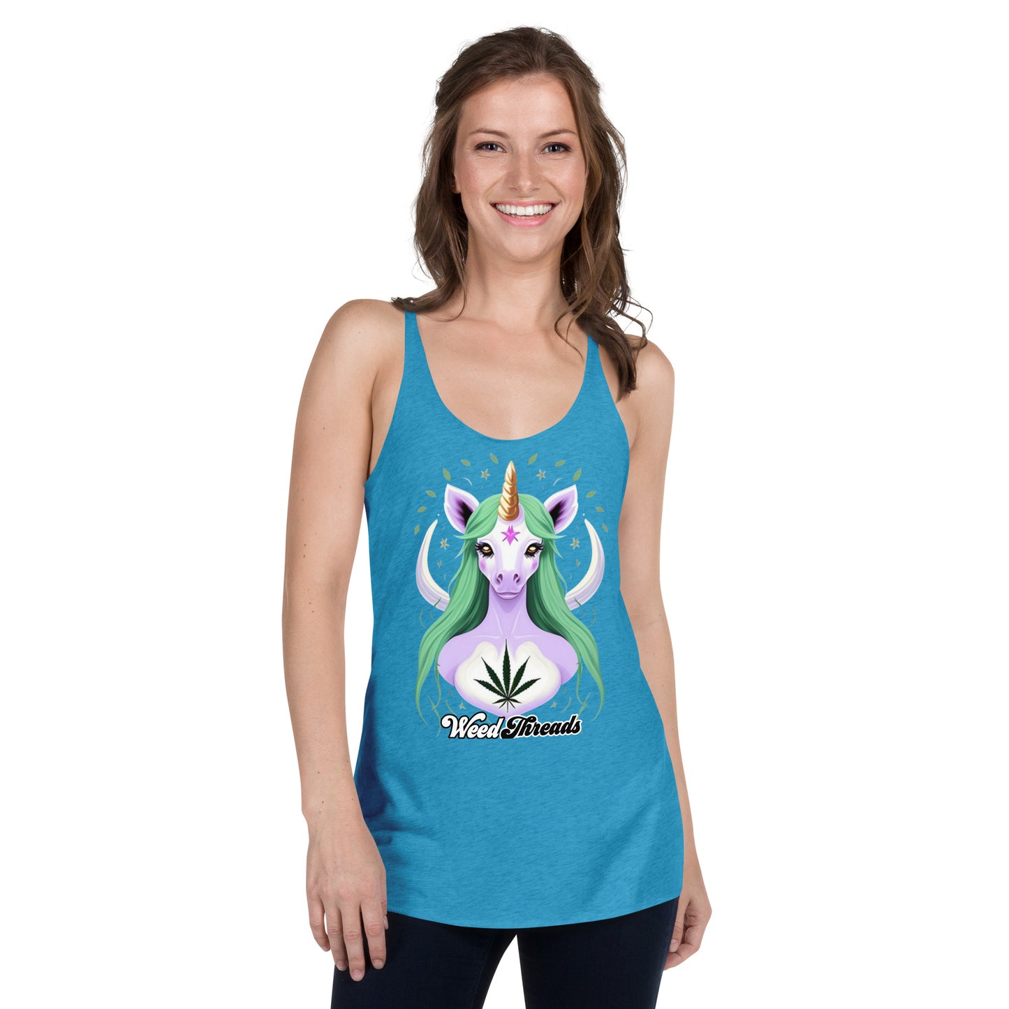 Women's Unicorn Racerback Tank