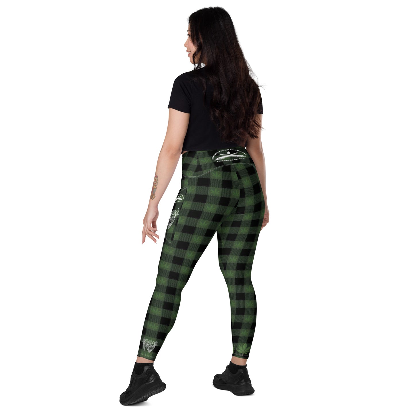 Tatanka Plaid Leggings with pockets