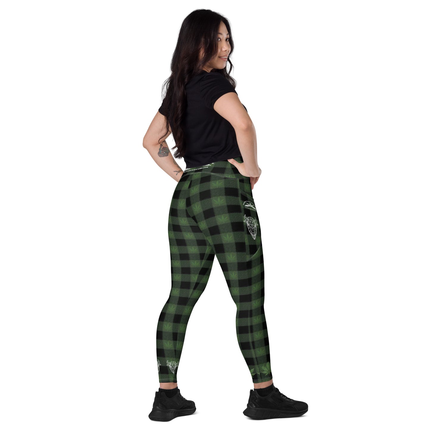 Tatanka Plaid Leggings with pockets