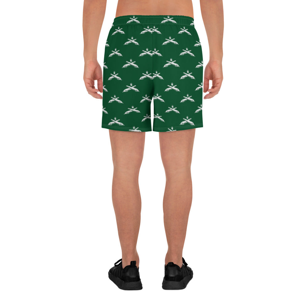 Crossed Joints Men's Athletic Shorts