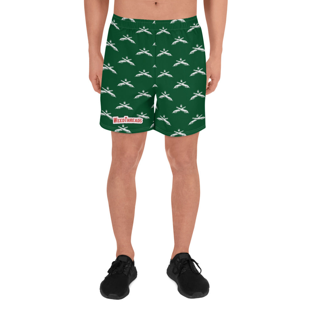 Crossed Joints Men's Athletic Shorts