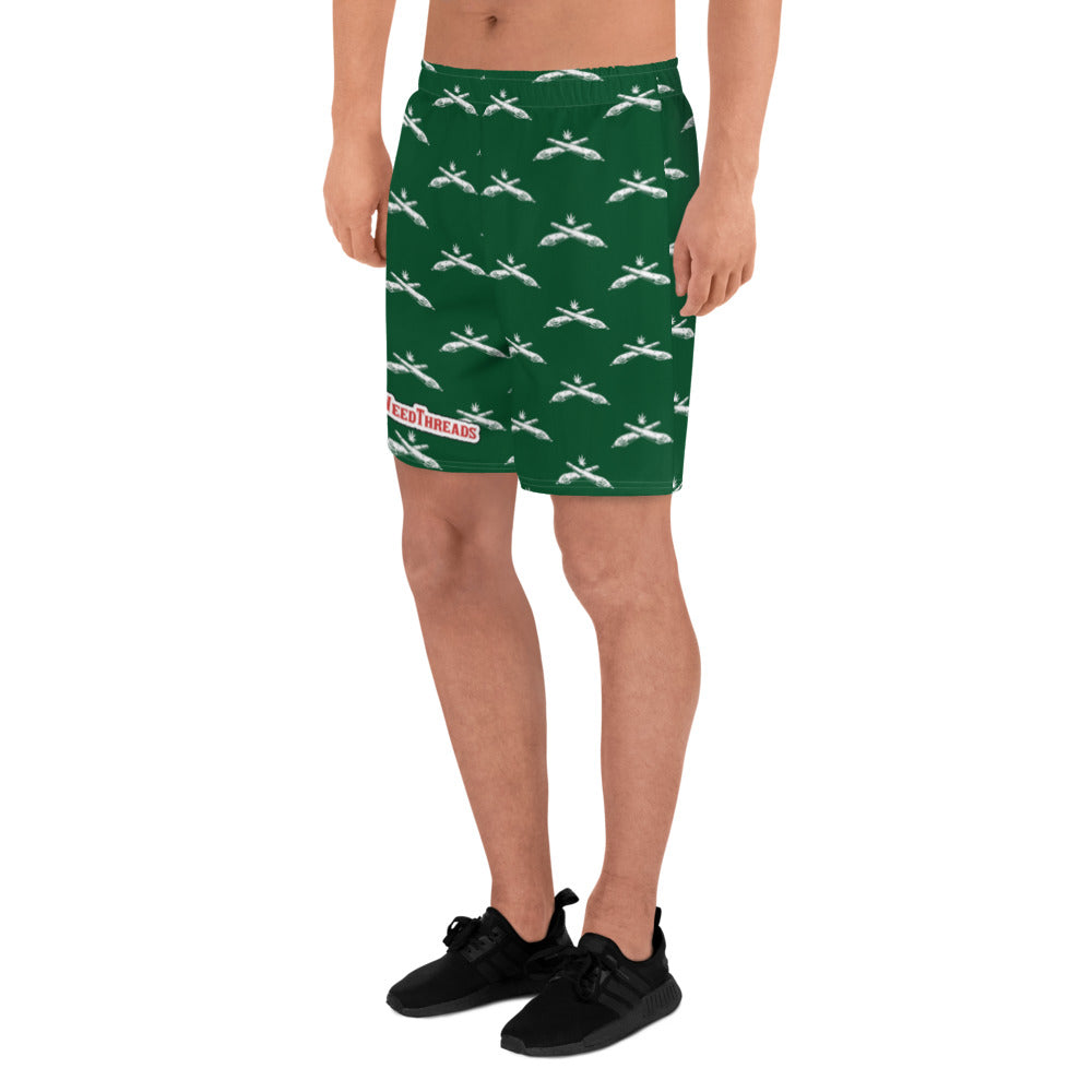 Crossed Joints Men's Athletic Shorts