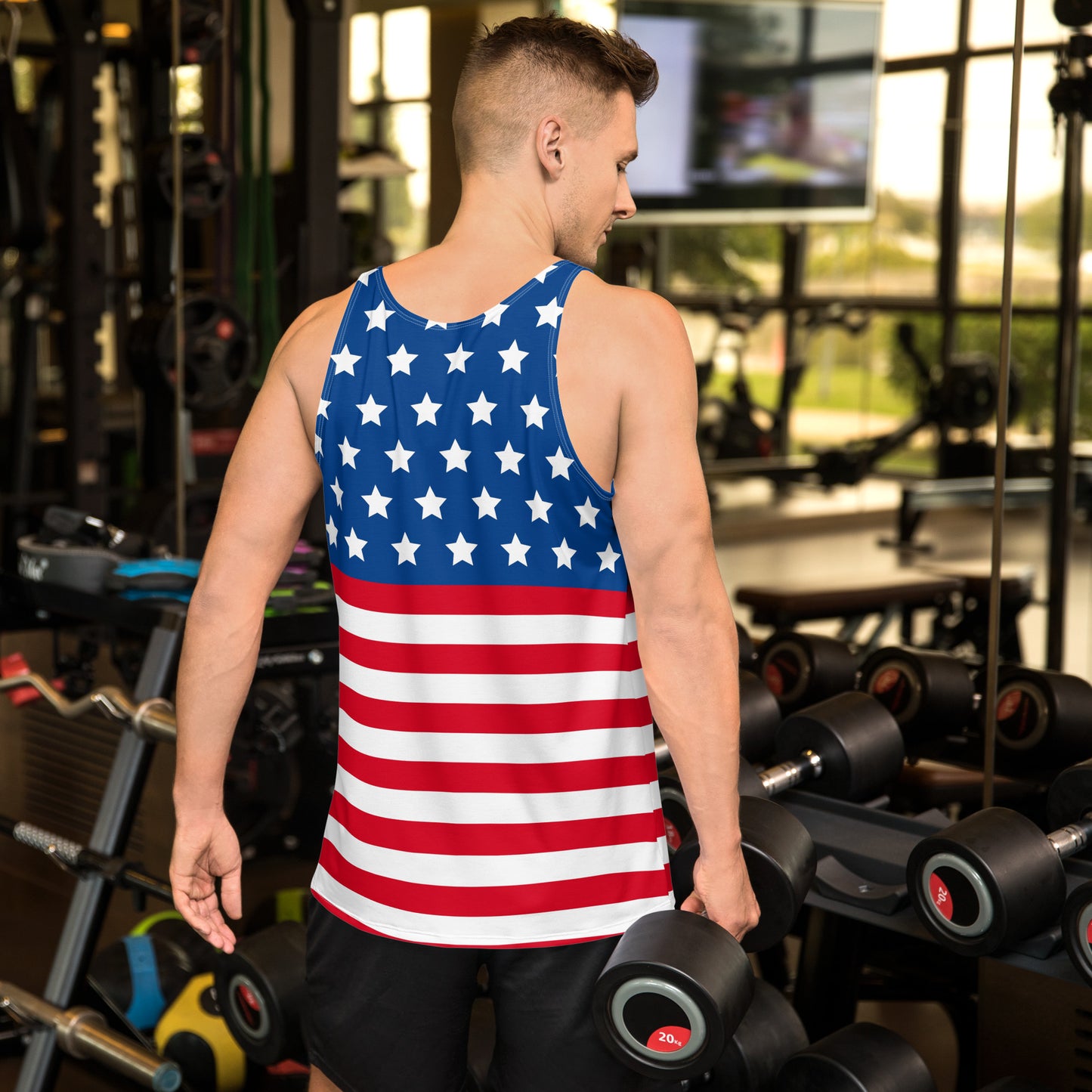 Real American Unisex Tank Top