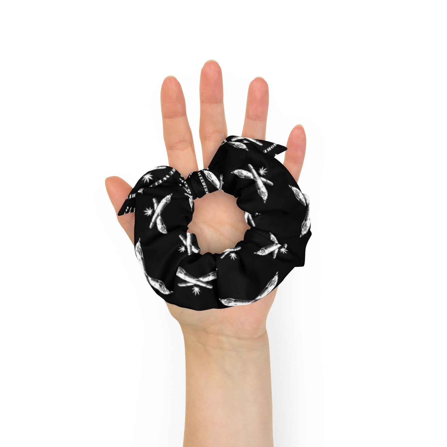 Crossed Joints Scrunchie